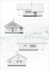 External plan of Jans stavlaft hytte